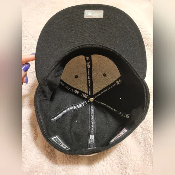 Pittsburgh Pirates New Era 59 Fifty MLB Cool Base Yellow P Cap Hat Size 7-1/8" - Picture 2 of 12